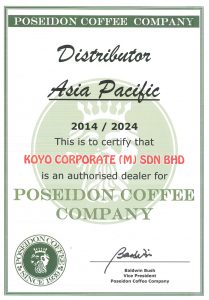 Poseidon Coffee Malaysia Distributor - Koyo Coffee Machine