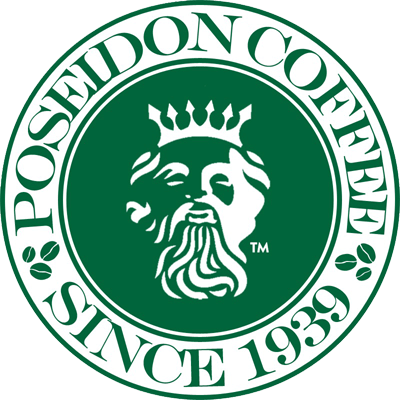 poseidon coffee logo